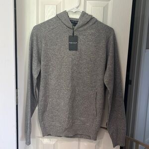 NWT Peter Millar Artisan Crafted Cashmere Flex Hooded Sweater